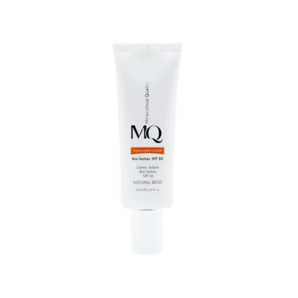 کرم ضد آفتاب و ضد لک بی رنگ ام کیو مدل بایو تچ SPF50