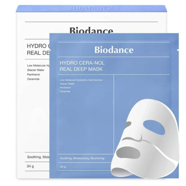 ماسک ورقه ای بایودنس هیدرا سرانول Biodance آبی